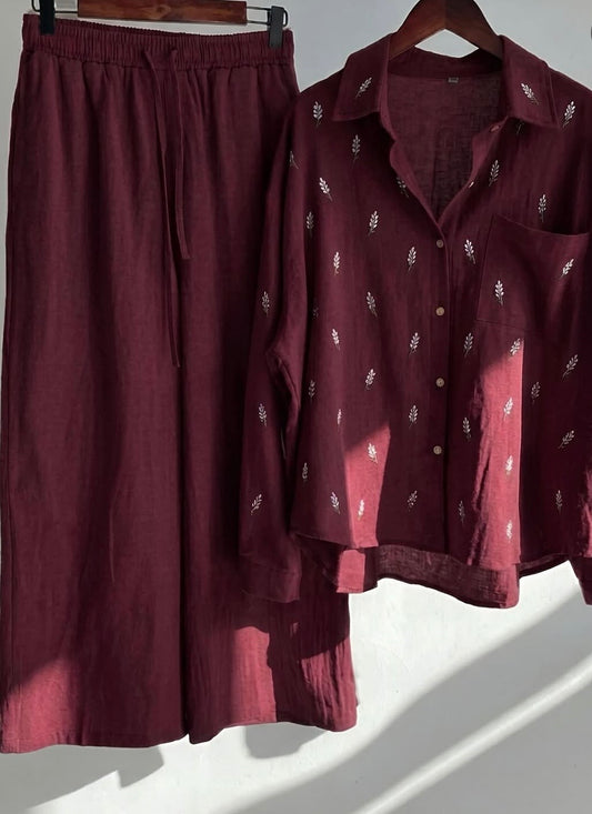 Botanical linen harmony