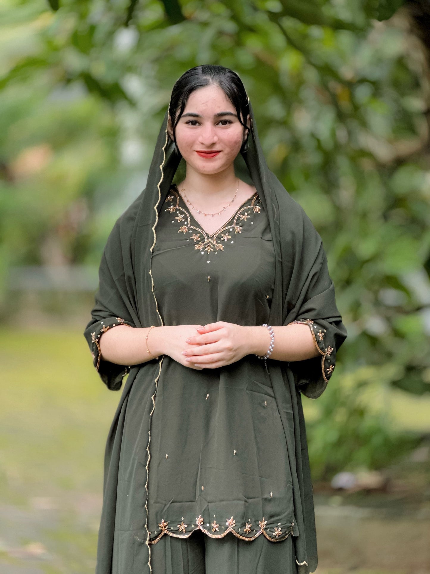 Partywear sharara set