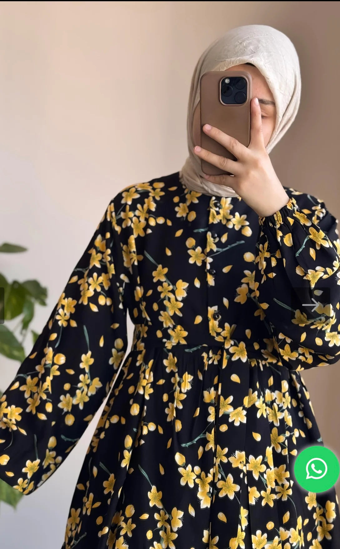 YELLOW SPRING GOWN