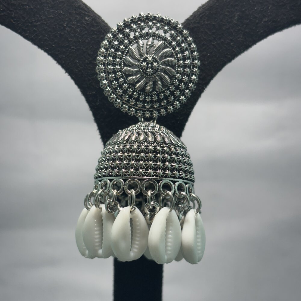 Oxidised Earrings - N010