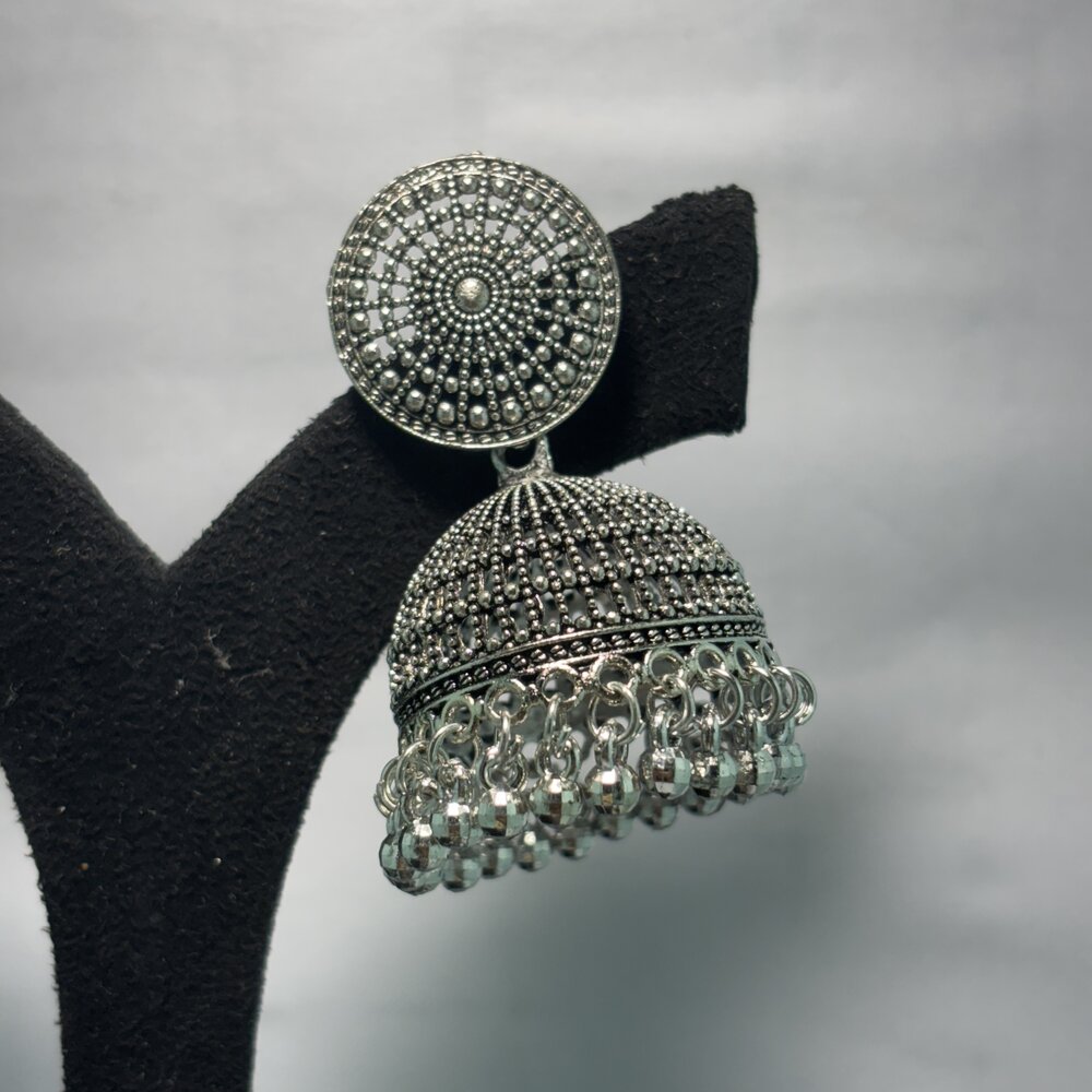 Oxidised Earrings - N032