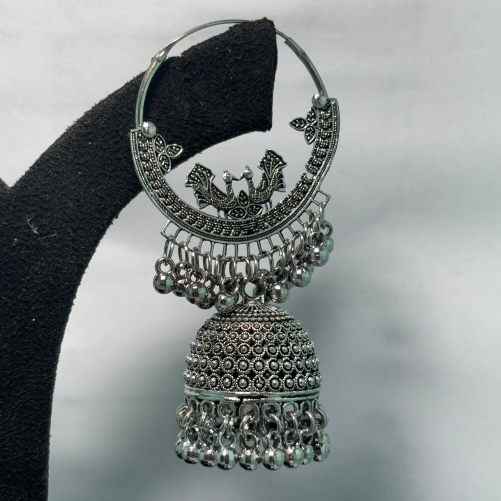 Oxidised Earrings - N037