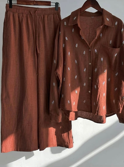Botanical linen harmony