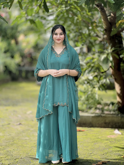 Partywear sharara set