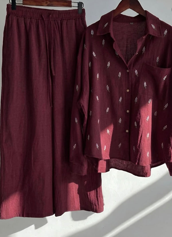 Botanical linen harmony