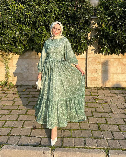 OLIVE BREEZE DRESS