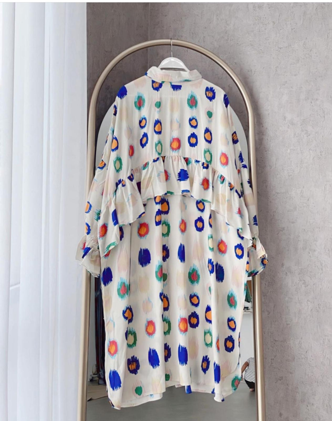 POLKA DOT MULTICOLOR TOP