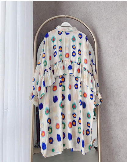 POLKA DOT MULTICOLOR TOP