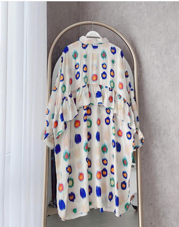 POLKA DOT MULTICOLOR TOP