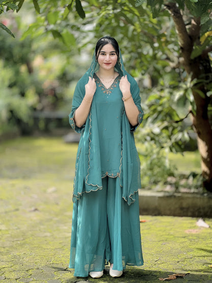 Partywear sharara set