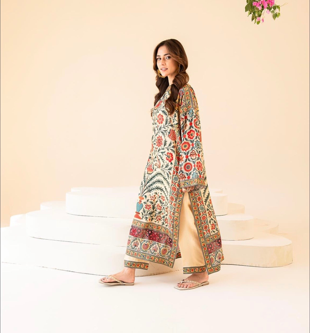 Heritage Bloom kaftan