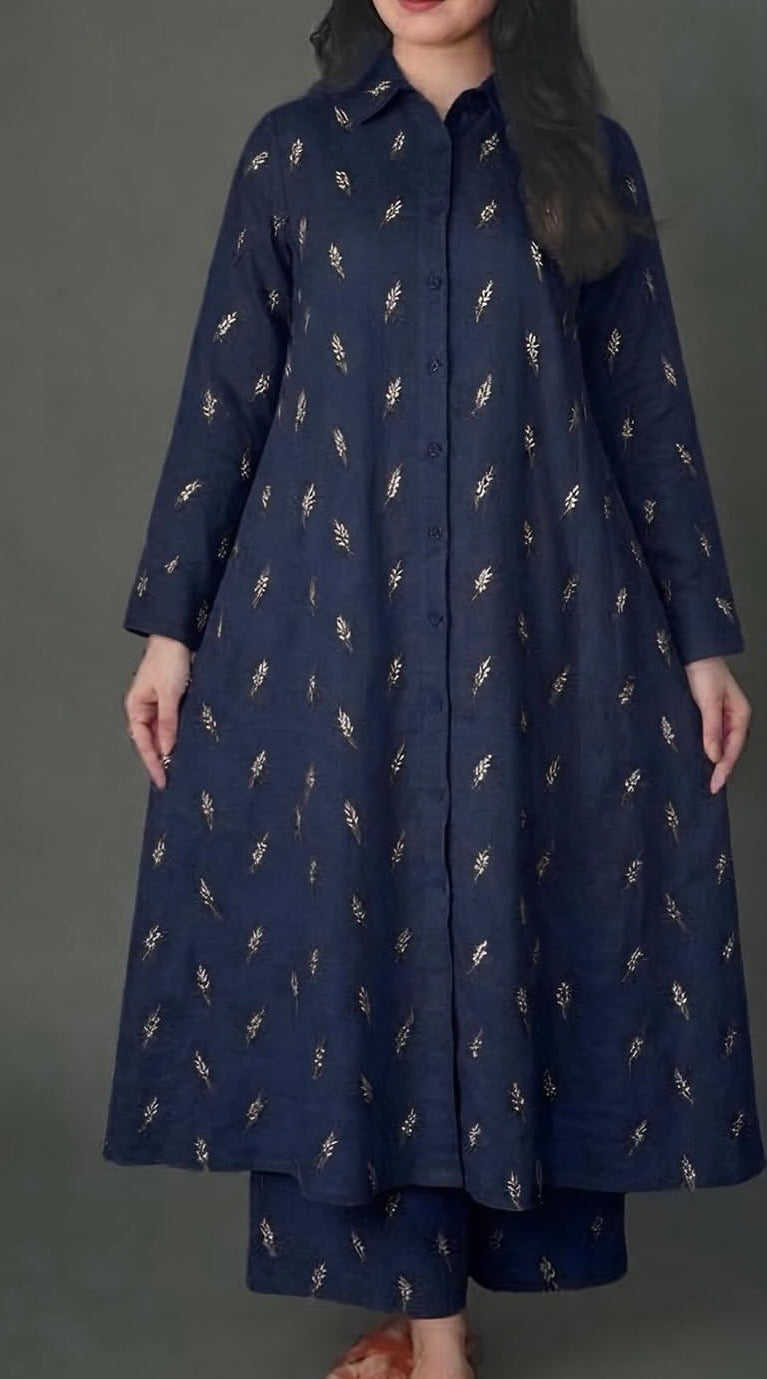 Tulip flora A -line co- ord set