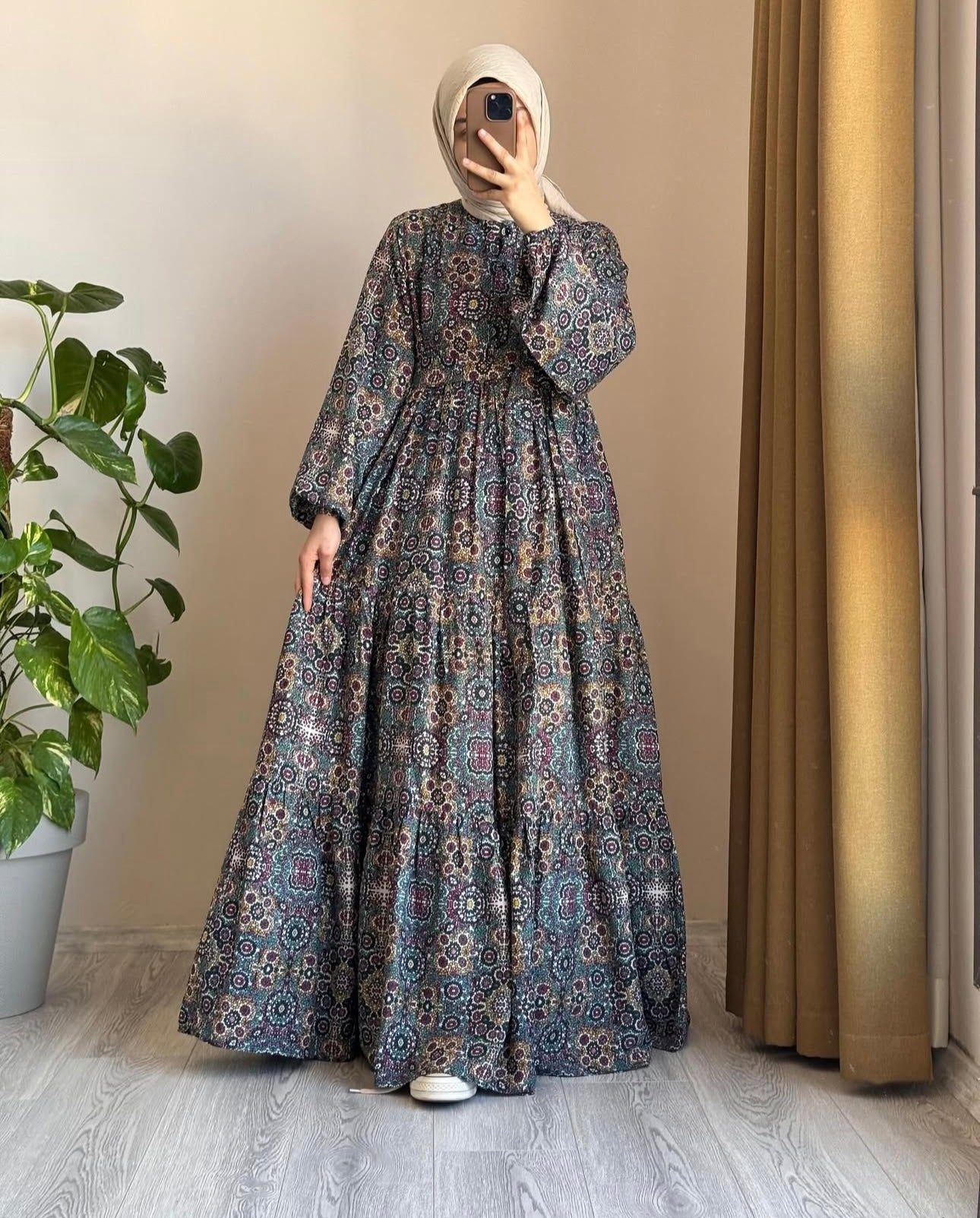 MOSAIC MODEST GOWN