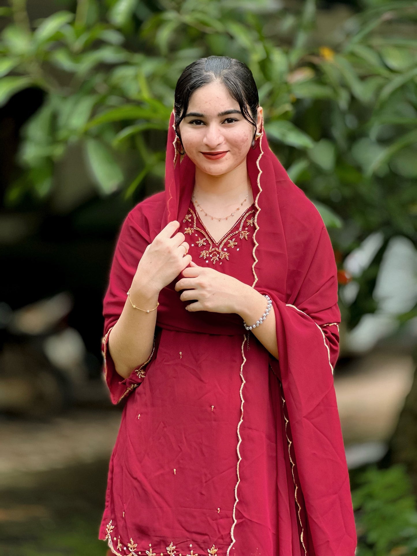 Partywear sharara set