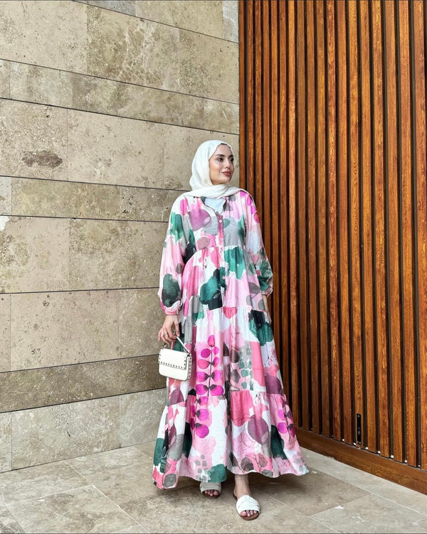 ROZY FLORAL GOWN