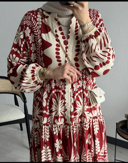 A RUBY ROYALE GOWN