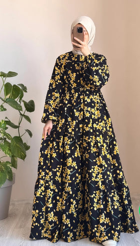 YELLOW SPRING GOWN