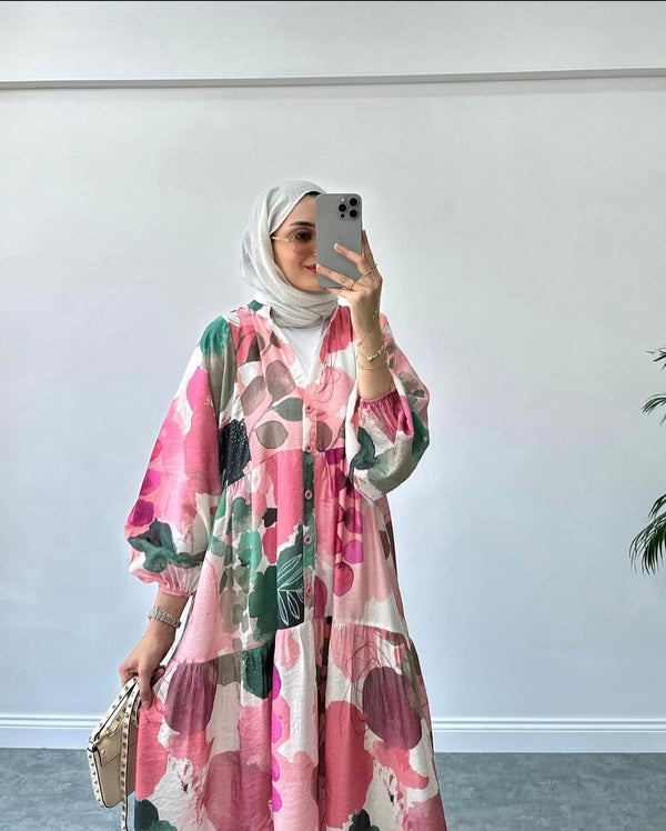 ROZY FLORAL GOWN