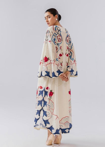 Ivory bloom kafthan