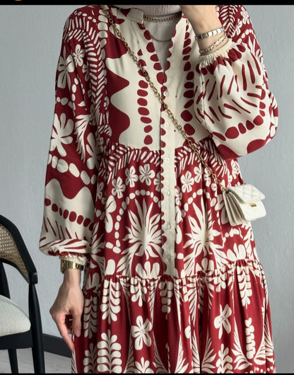 A RUBY ROYALE GOWN