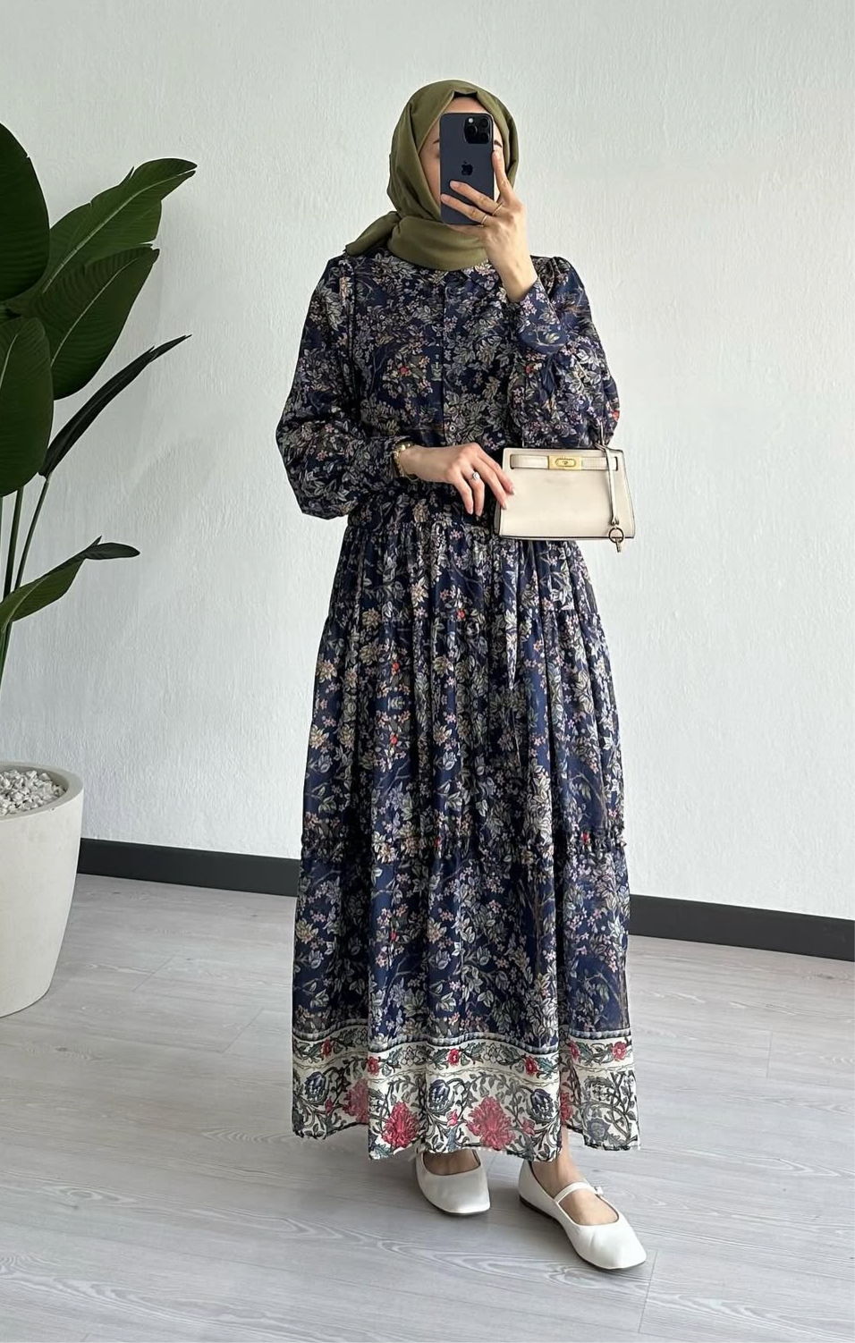 SAPPHIRE BLOOM DRESS