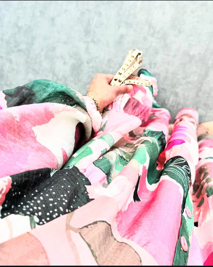 ROZY FLORAL GOWN