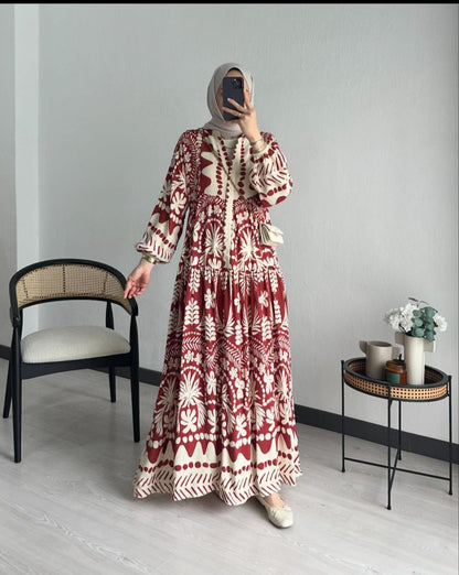A RUBY ROYALE GOWN