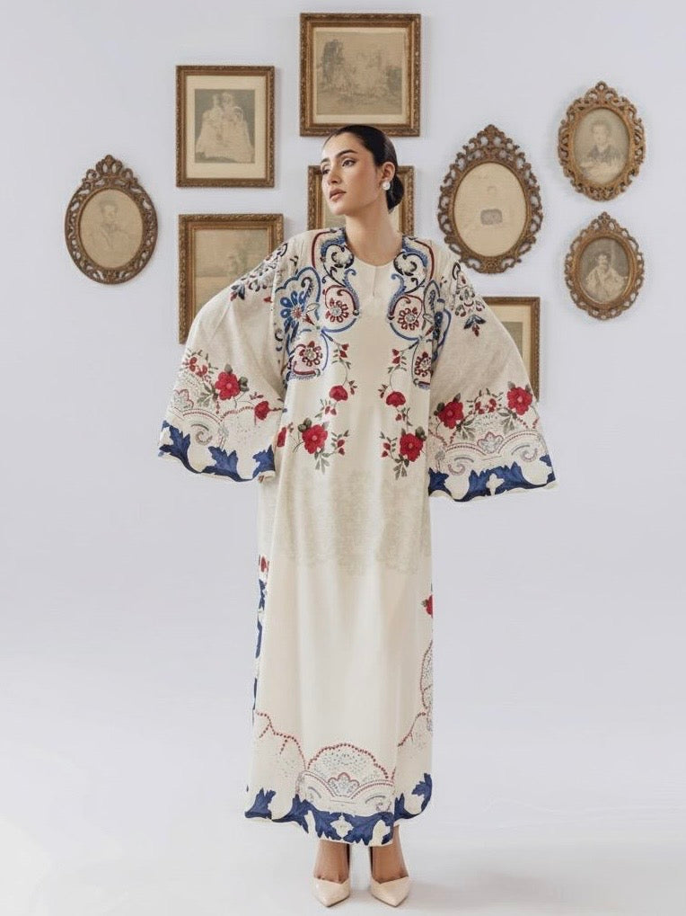 Ivory bloom kafthan