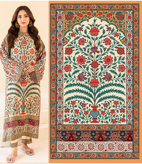 Heritage Bloom kaftan