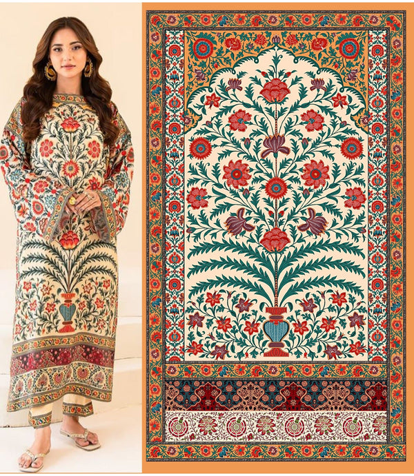 Heritage Bloom kaftan