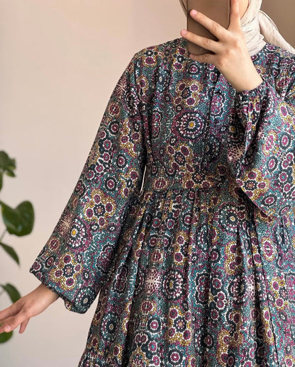 MOSAIC MODEST GOWN