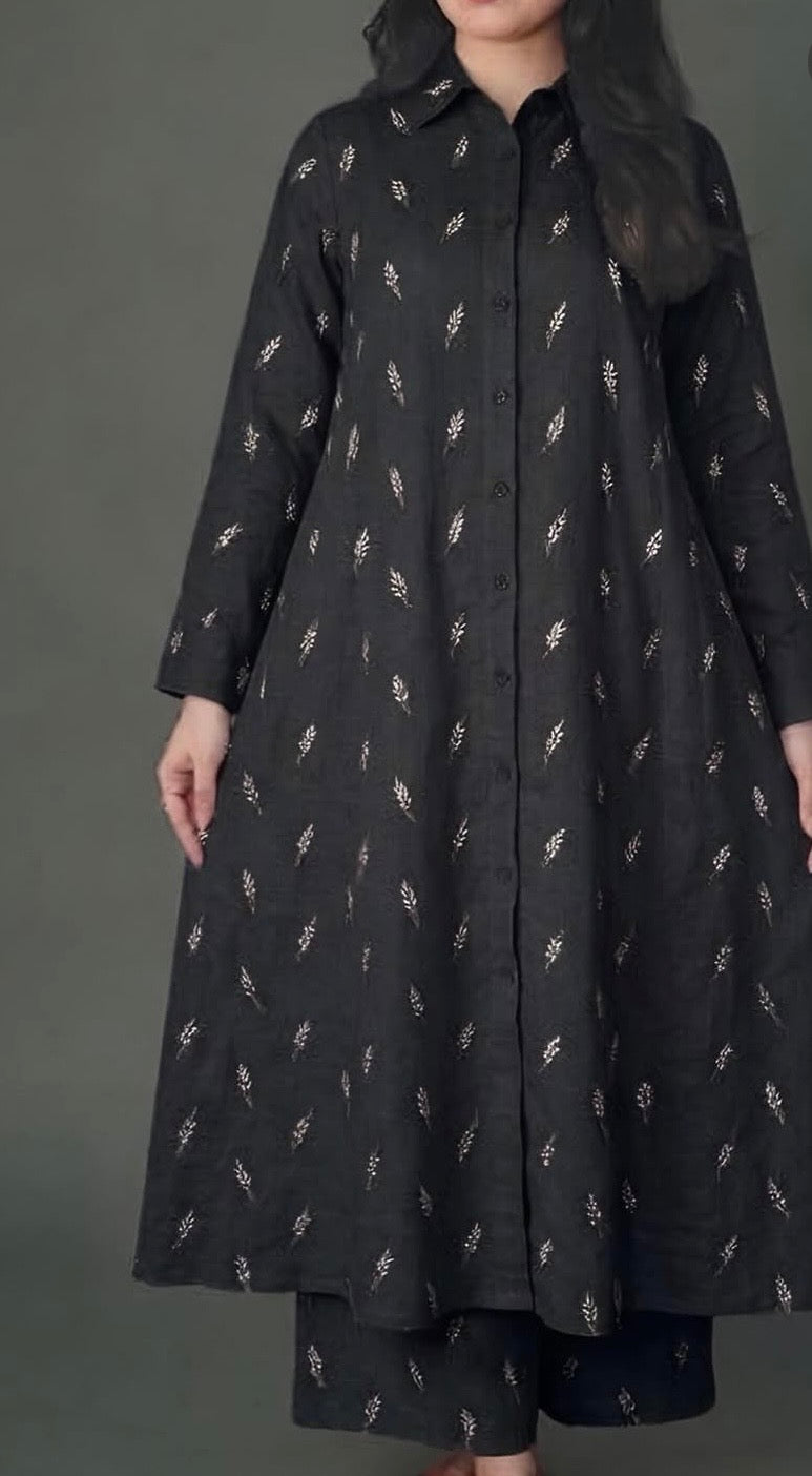 Tulip flora A -line co- ord set