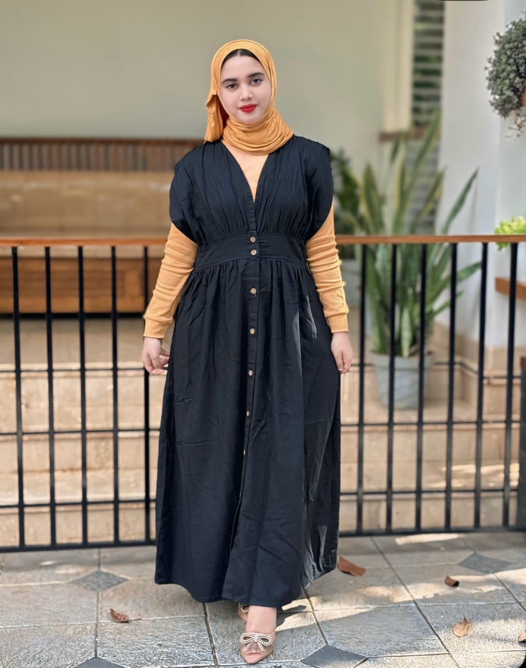 Modesty Denim Romper set