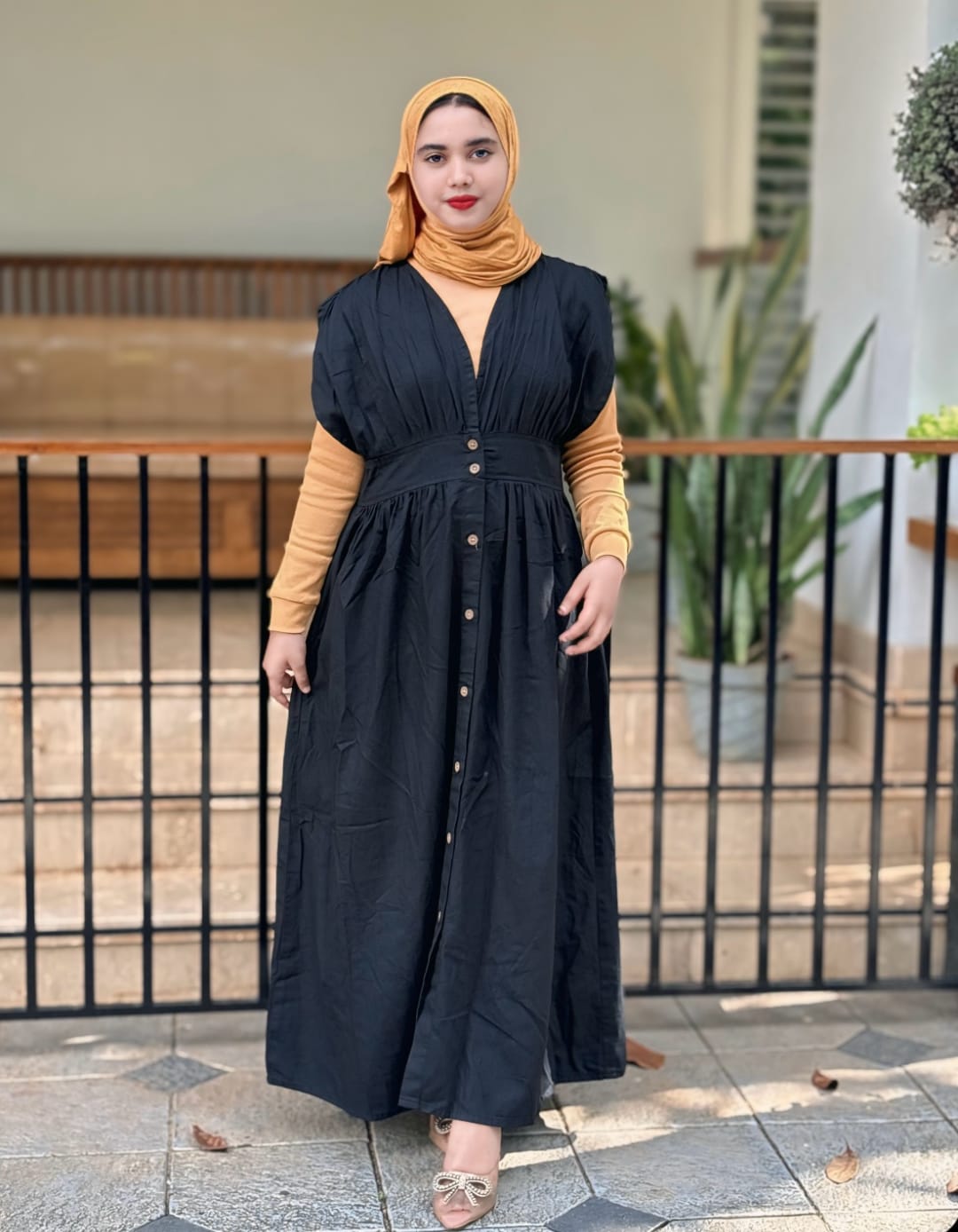 Modesty Denim Romper set