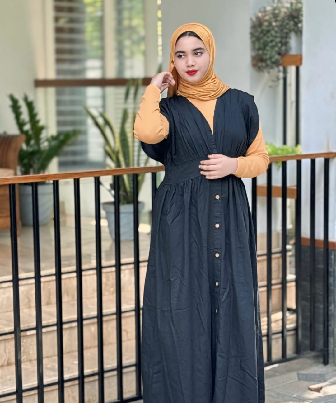 Modesty Denim Romper set