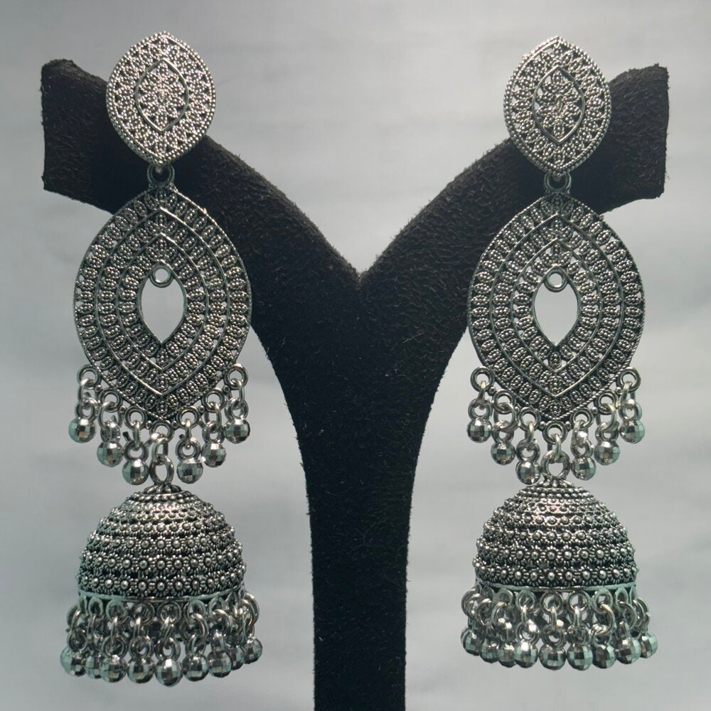 Oxidised Earrings - N001