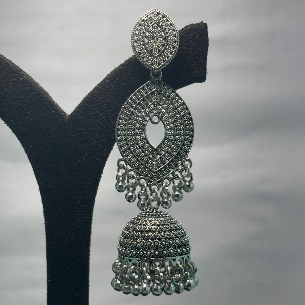 Oxidised Earrings - N001