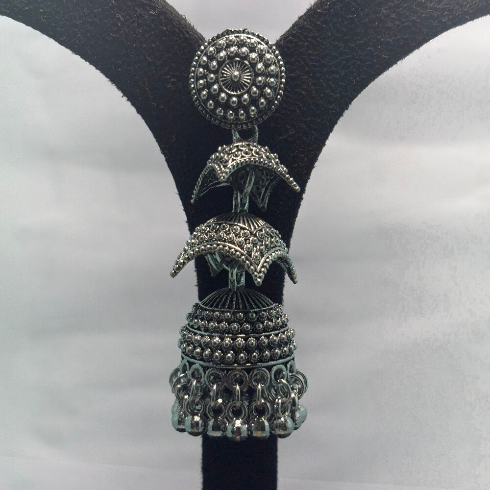 Oxidised Earrings - N003