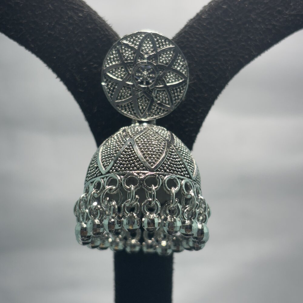 Oxidised Earrings - N004