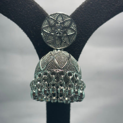 Oxidised Earrings - N004