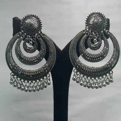 Oxidised Earrings - N005