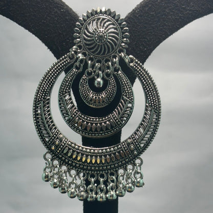 Oxidised Earrings - N005