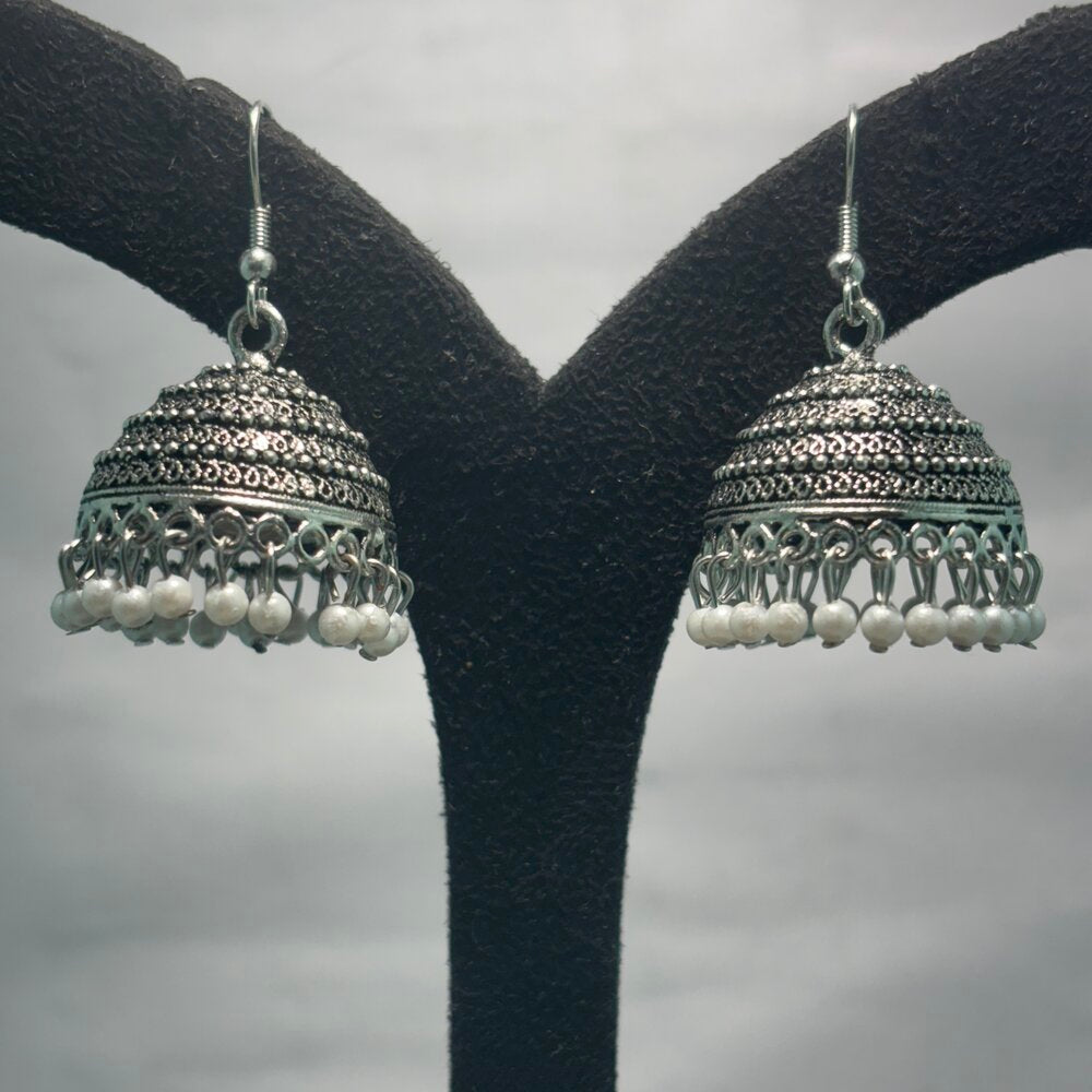 Oxidised Earrings - N006