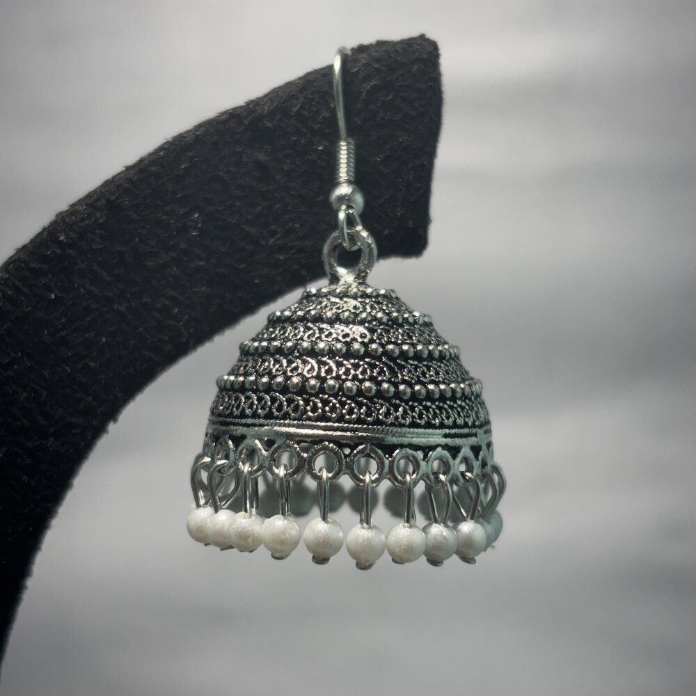 Oxidised Earrings - N006