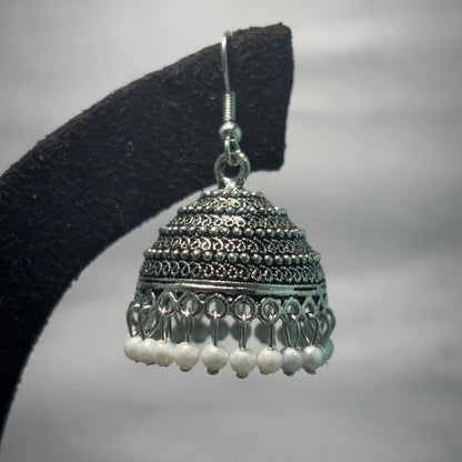Oxidised Earrings - N006