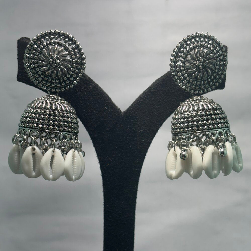 Oxidised Earrings - N010