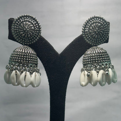 Oxidised Earrings - N010