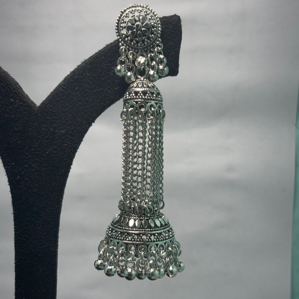 Oxidised Earrings - N011