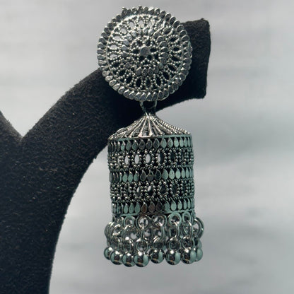 Oxidised Earrings - N012