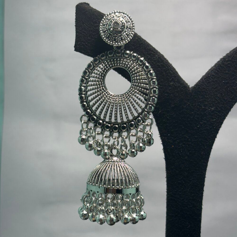 Oxidised Earrings - N014